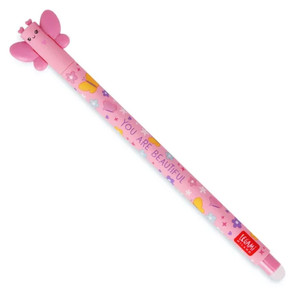 STYLO gel effaçable Butterfly - Legami