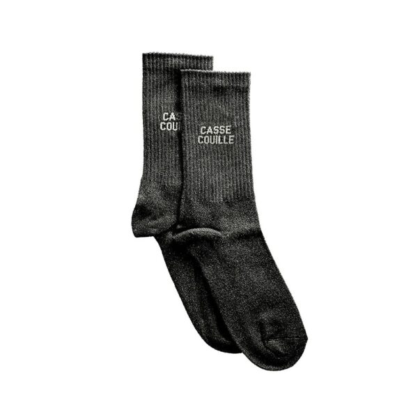 CHAUSSETTES casse couille paillettes 36/40 - Félicie aussi
