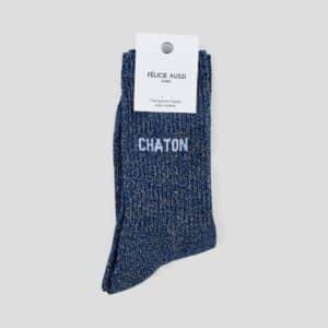 CHAUSSETTES chaton paillettes 36/40 - Félicie aussi