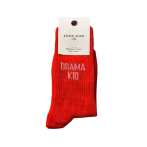 CHAUSSETTES enfant drama kid rouge 31/34 - Félicie aussi
