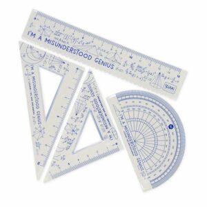 GEOMETRY set de 4 Genius - Legami