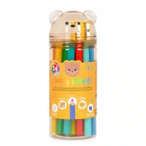 CRAYONS de couleur x24u. et taille crayons Teddy Bear - Legami