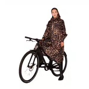 PONCHO dark leopard - Rainkiss