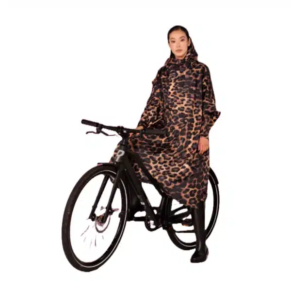 PONCHO dark leopard - Rainkiss