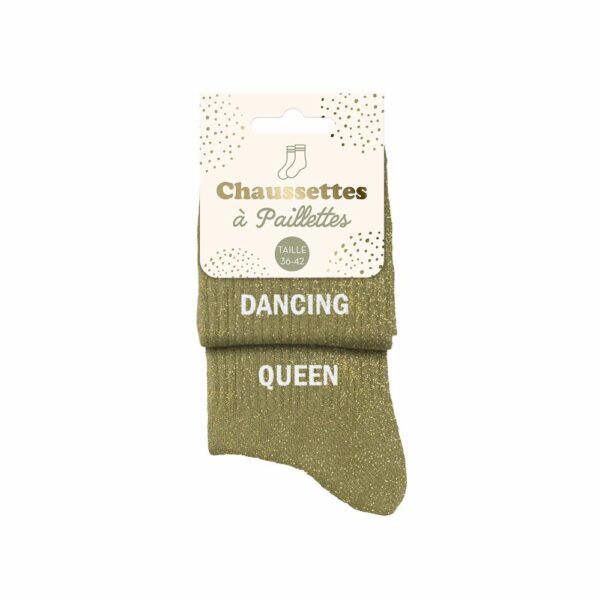 CHAUSSETTES paillettes dancing queen 36-41