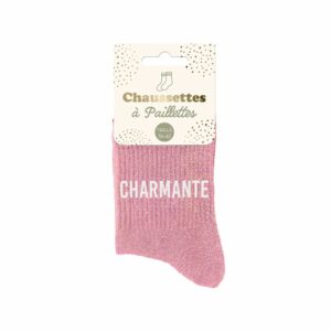 CHAUSSETTES paillettes charmante 36-42