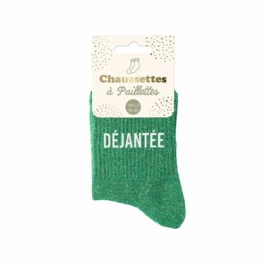 CHAUSSETTES paillettes déjantée 36-42