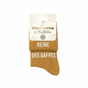 CHAUSSETTES paillettes reine des gaffes 36-41