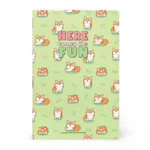 CAHIER notebook ligné A5 Corgi - Legami