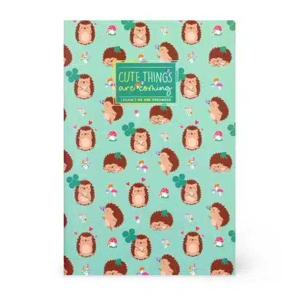 CAHIER notebook ligné A5 Hedgehog - Legami
