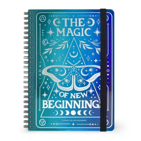 CAHIER notebook spiral A5 Moth - Legami