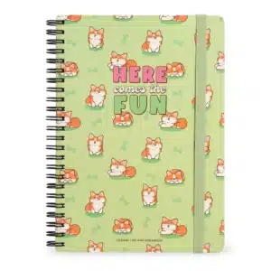 CAHIER notebook spiral A4 Corgi - Legami