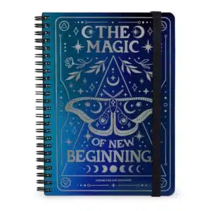 CAHIER notebook spiral A4 Moth - Legami