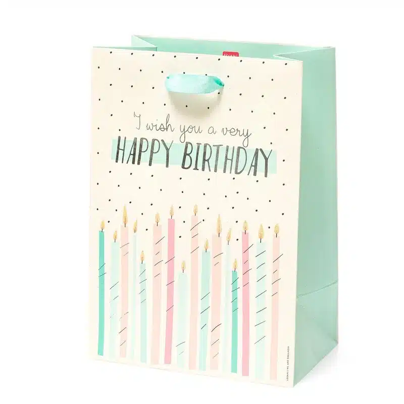 SAC cadeau medium candles - Legami
