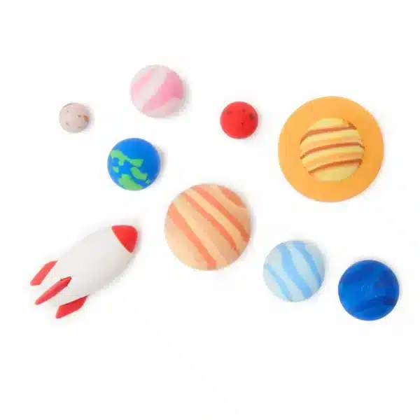 GOMMES set de 9 Space - Legami
