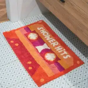 TAPIS de bain cassette Soul - Flamingueo