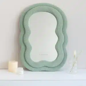 MIROIR de courtoisie Teddy vert Charlie - Flamingueo