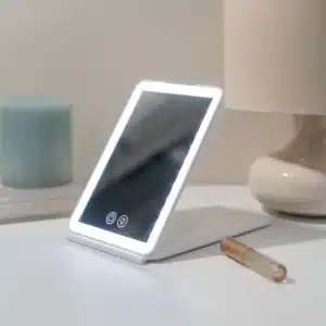MIROIR de voyage avec lumière LED Air - Flamingueo