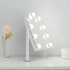 MIROIR arqué à LED Erin - Flamingueo