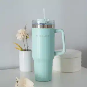 Bouteille isotherme aquamarine Harold - Flamingueo
