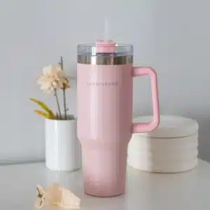 Bouteille isotherme rose Harold - Flamingueo