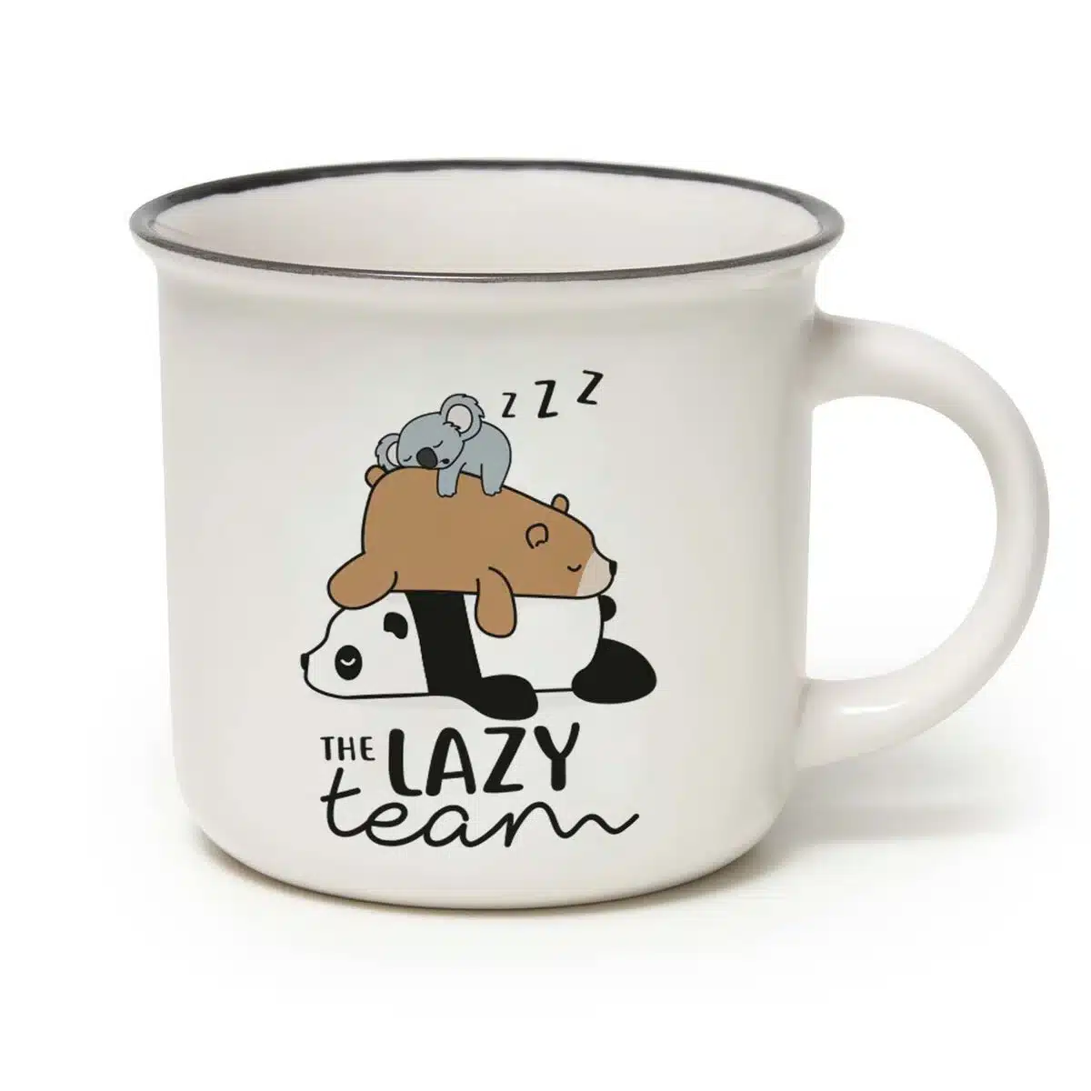 MUG porcelaine Lazy team - Legami