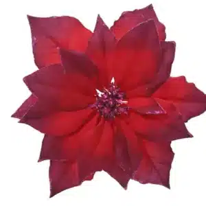 POINSETTIA polyester bord paillettes - Kaemingk