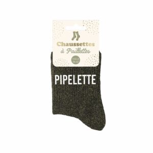 CHAUSSETTES paillettes pipelette 36-42