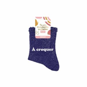 CHAUSSETTES paillettes à croquer 25-30