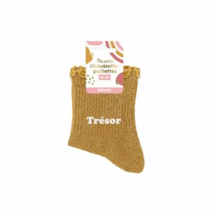 CHAUSSETTES paillettes trésor 25-30