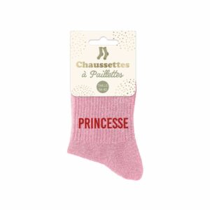 CHAUSSETTES paillettes princesse 36-42