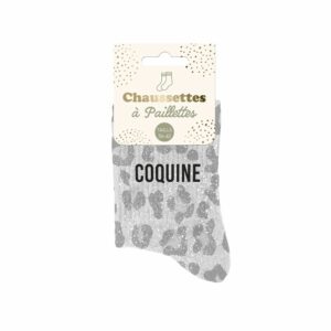 CHAUSSETTES paillettes coquines 36-42