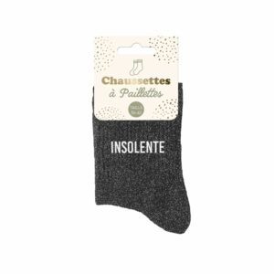 CHAUSSETTES paillettes insolente 36-42