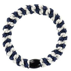 kknekki white navy stripe