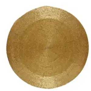 SET de table rond perles rocaille - Kaemingk