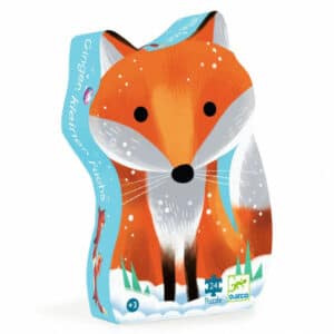 PUZZLE SILHOUETTE - Ginger petit renard 24 pcs - Djeco