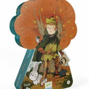PUZZLE SILHOUETTE - Robin des bois 36 pcs - Djeco