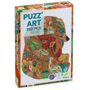 PUZZ'ART - Bears 350 pcs - Djeco