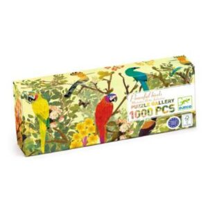 PUZZLE GALLERY - Peaceful birds 1000 pcs - Djeco