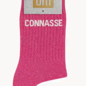 CHAUSSETTES à paillettes connasse 36-40 rose fuschia - Woom