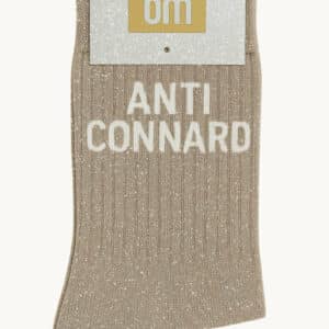 CHAUSSETTES à paillettes anti connard 36-40 beige - Woom
