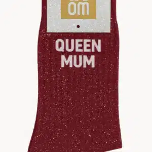CHAUSSETTES à paillettes Queen mum 36-40 cherry pop - Woom