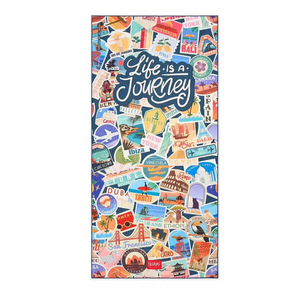 SERVIETTE de plage Travel - Legami
