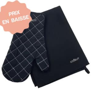 GANT et torchon graphite - Cookut