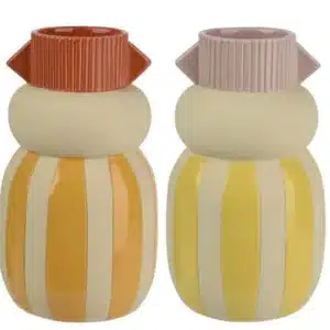 VASE grés D13cm x H22,4cm - Kaemingk